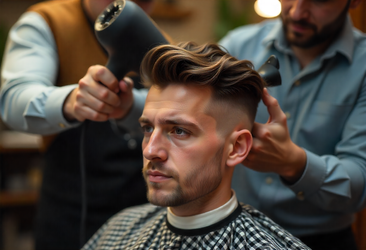 Modern Haircut & Styling